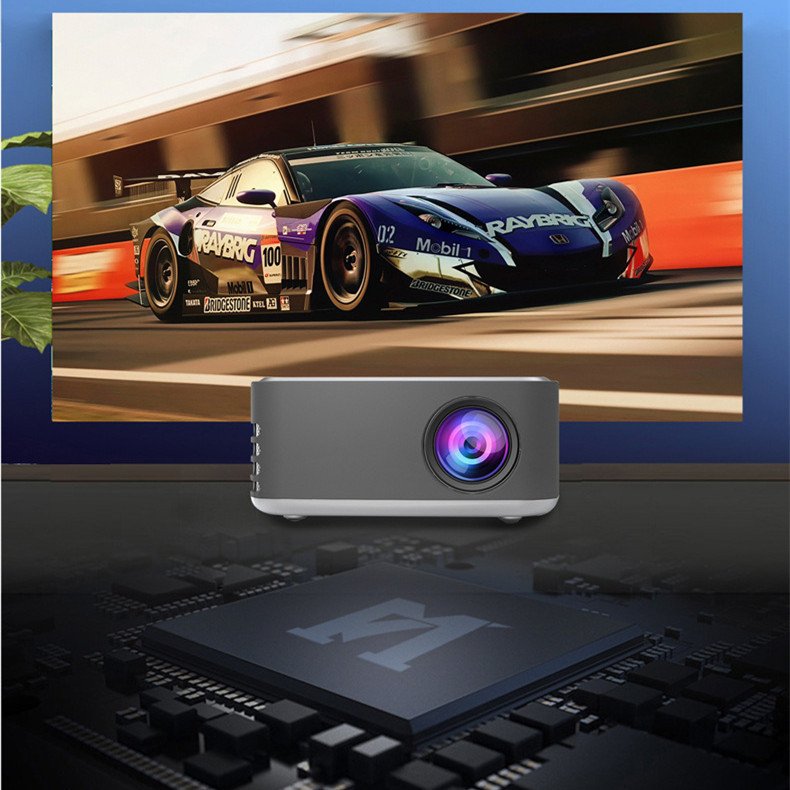 Mini Mini Projector Home Portable 1080P HD Small Projector - Image 3